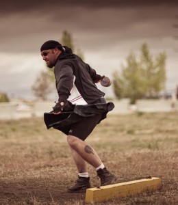 Practicing for the Highland Games: http://www.flickr.com/photos/slemmon/4637794590/sizes/z/in/photostream/