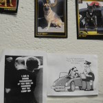 Cartoons at the NYSP training center.